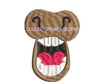 Direct downloaden - Paardenmond * Machine Borduurwerk Design