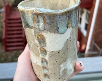 cowhide cups handmade marbled ceramic mug