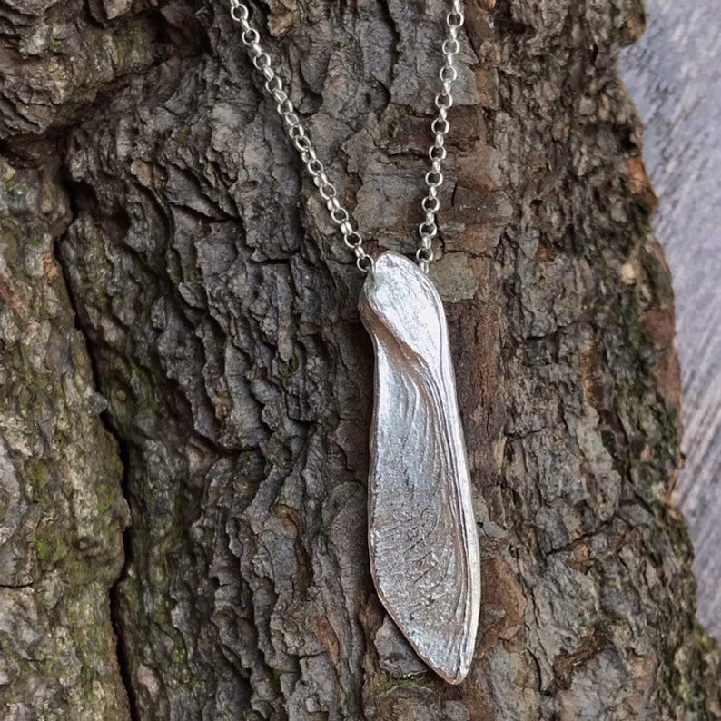 Woodland Double Charm Necklace Etsy