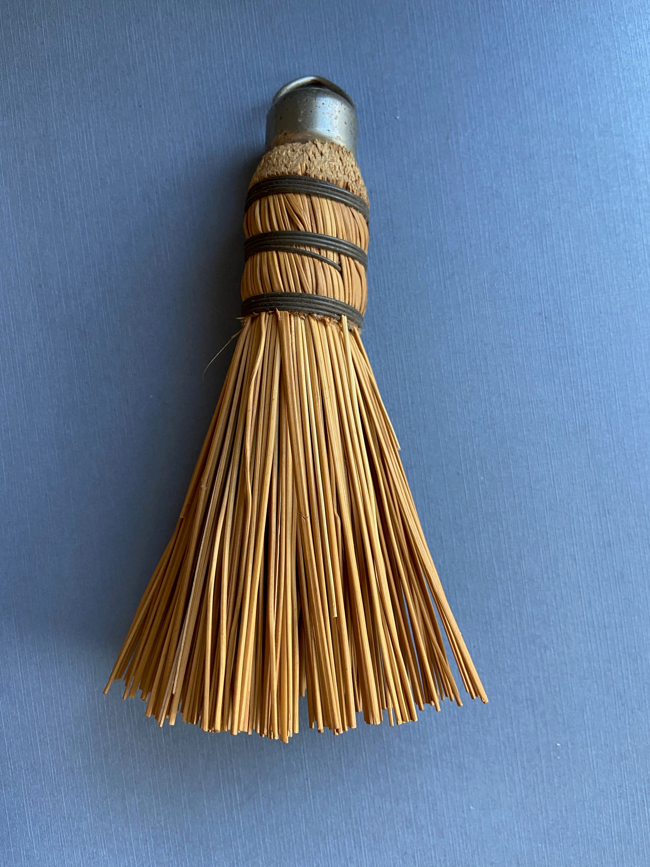 Vintage Straw Whisk Broom Small Hand Broom Mid Century Broom Etsy