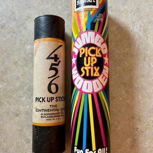 Kikkerland Game Set – Jeux De Société Vintage – Scellé – YoYo, Pick Up Sticks