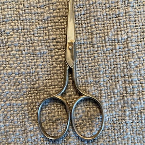 Antique Crown Cutlery Scissors - Needlework Scissors - Sewing Scissors - Vintage Scissors - Crown Cutlery Scissors - Crochet Scissors