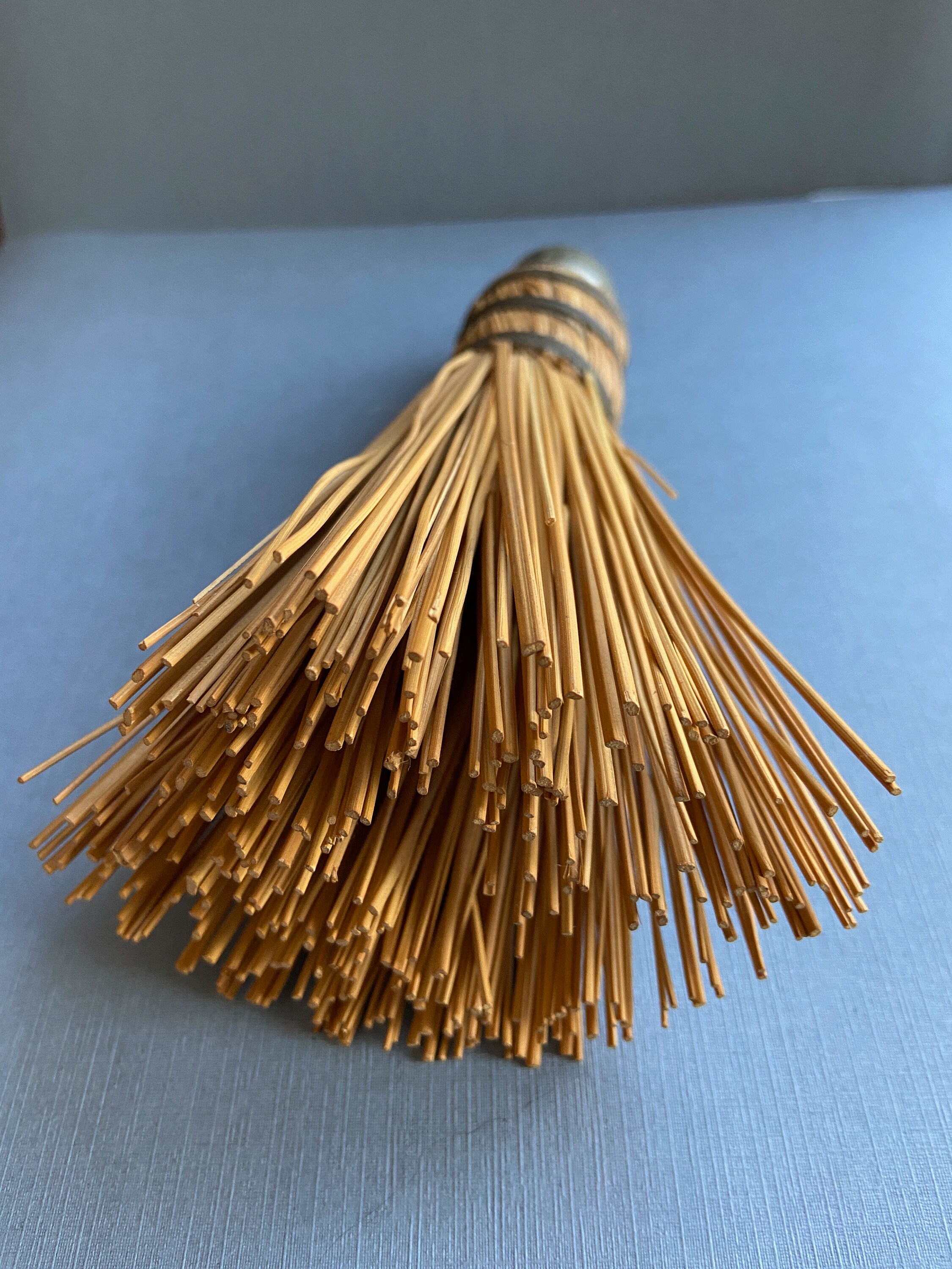 Vintage Straw Whisk Broom Small Hand Broom Mid Century Broom Etsy