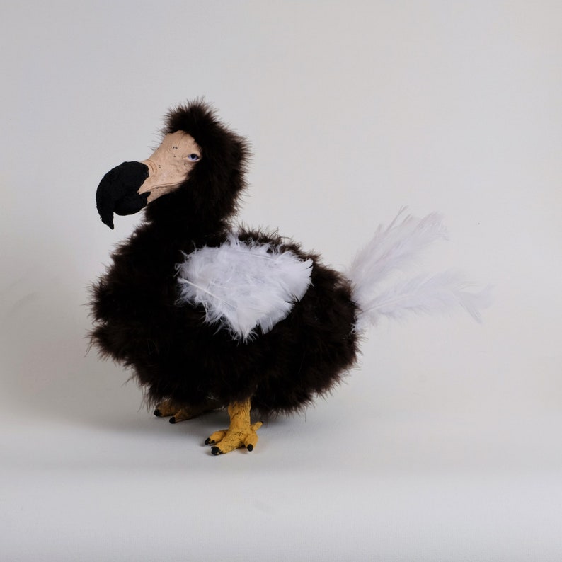 Dodo Bird Art Doll Dodo Figurine Soft Sculpture Dodo Bird Etsy