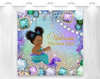 Download Afro Hair Mermaid Etsy