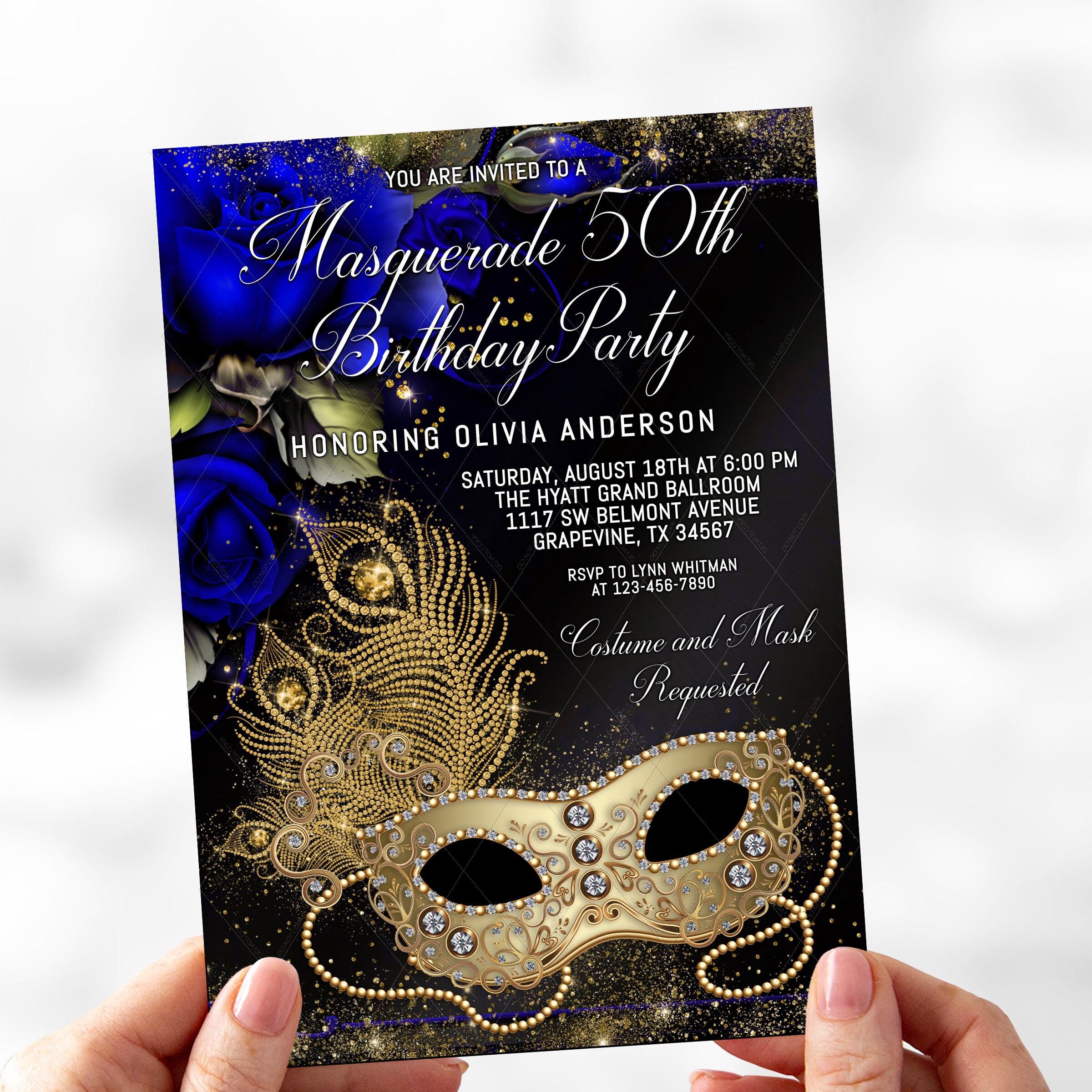 Masquerade - Venetian Mask Party Paper Charger and Table Decorations -  Chargerific Kit - Place Setting for 8