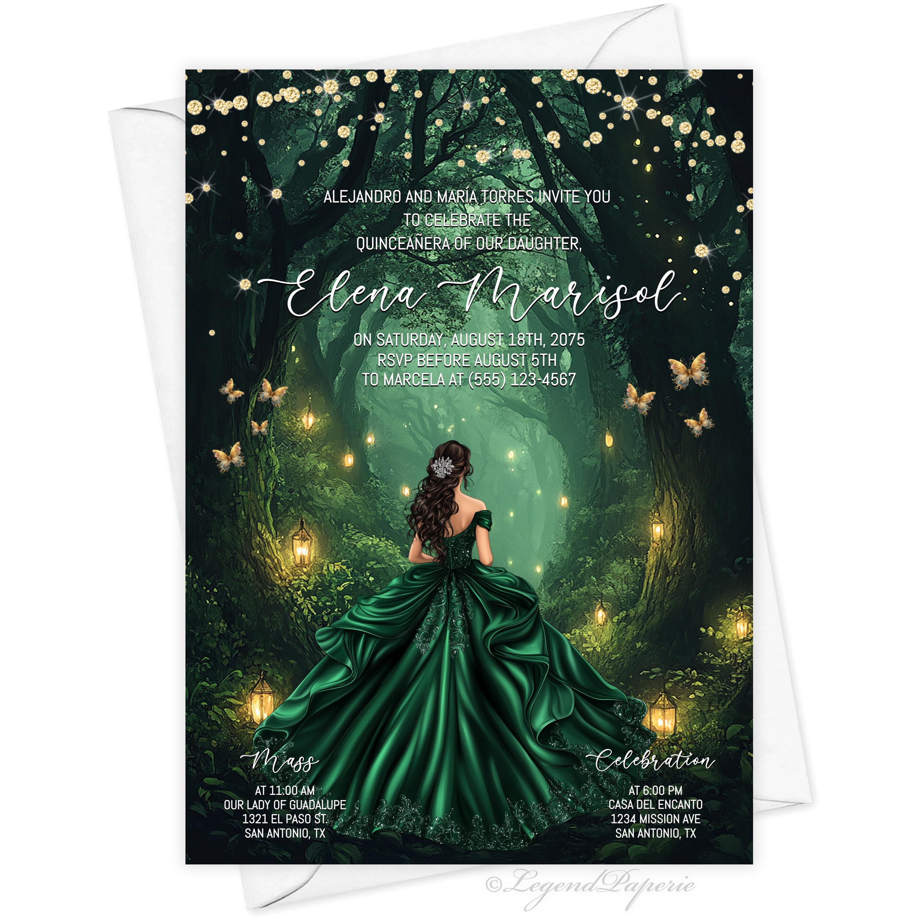 dark green velvet bridesmaids dress Andrea & Leo A1399 Long Lace Formal Ball Gown Glitter Prom Dress – The Dress  Outlet main image 1
