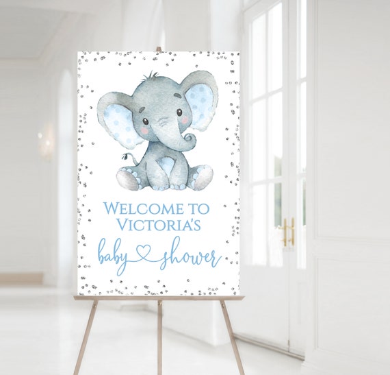 Niño elefante bebé ducha signo de bienvenida, elefante bebé ducha, niño elefante  bebé ducha, elefante bebé ducha signo de bienvenida, niño elefante, signo,  BE1 -  México