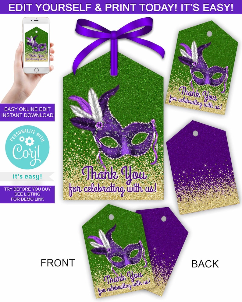 mardi gras birthday gifts