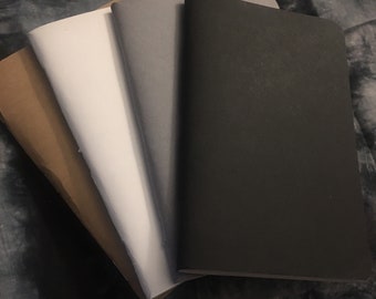 Single Pocket Notebook | 4x6 | Journal |Sketchbook | Economical | affordable