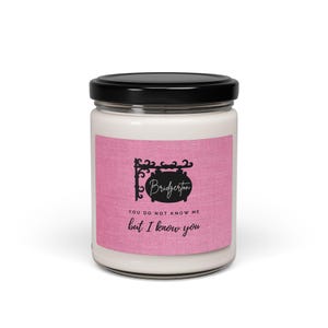 Bridgerton Themed Candle | Scented Soy Candle | Bridgerton Candle | Bridgerton Gifts