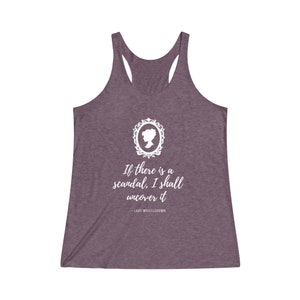 Bridgerton Gifts | Women's Tank Top | Bridgerton Tank Top | Bridgerton Shirt