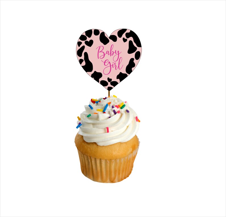 Personalized Cupcake Toppers/Picks Custom Designed for Birthdays, Graduations, Any Special Occasion Sold in Bundles of 6 image 5