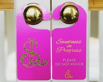 Personalized Door Hangers, Privacy Door Hangers | Do Not Disturb Door Hangers | Salon Services, Nail Services, Spa Services | Business Signs