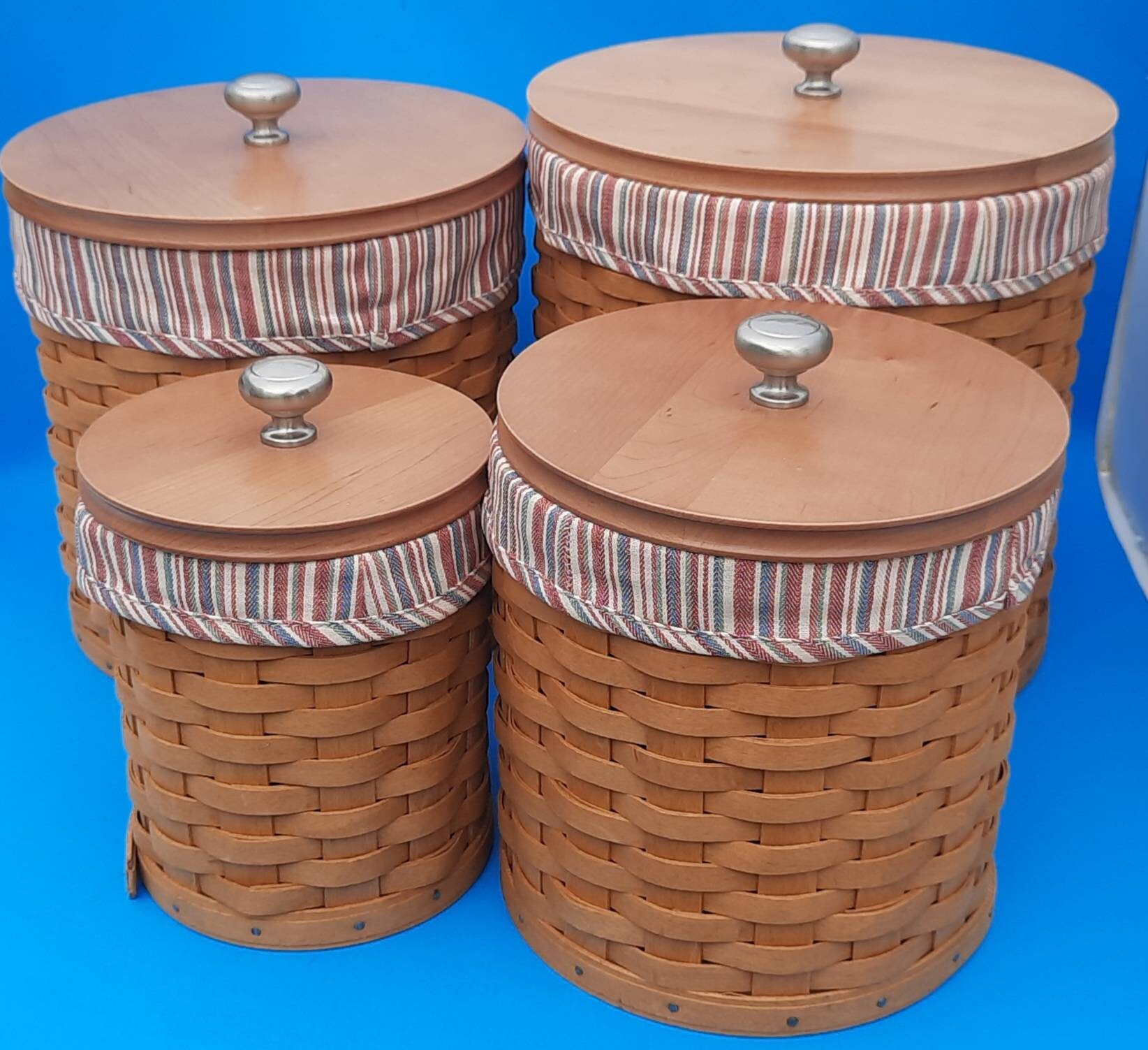 Longaberger Canister Set for sale Only 4 left at 60