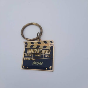 Universal Studios Keychain Director Mom Vintage 90s