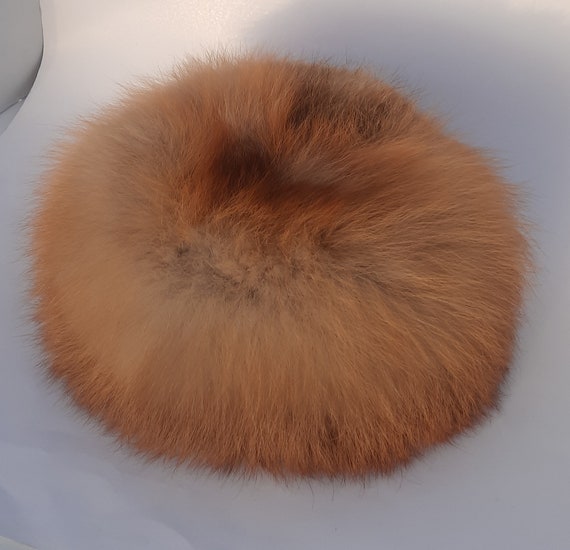 Vintage Russian Fur Hat Pyccknn Mex Unknown Size - image 2