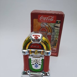 Coca Cola Juke Box Salz und Pfeffer Streuer mit Box