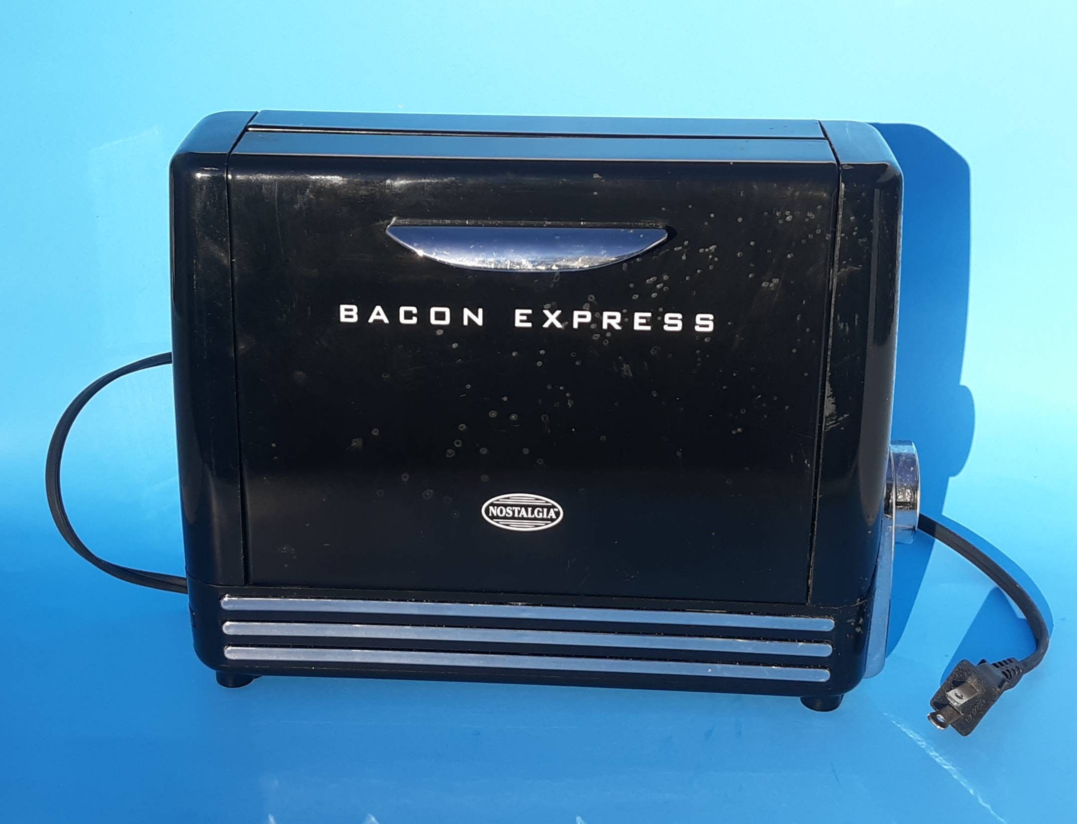 Nostalgia Bacon Express Balck Retro Kitchen Accessory Vintage 