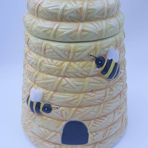 Beehive Cookie Jar Yellow Pier 1