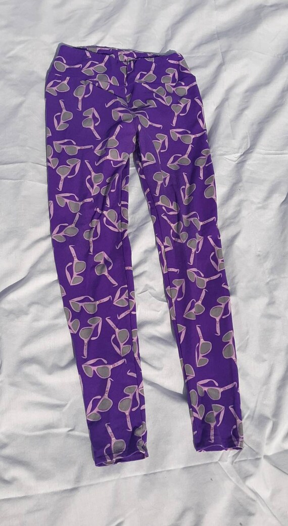 Lularoe Sunglasses Leggings Purple One 