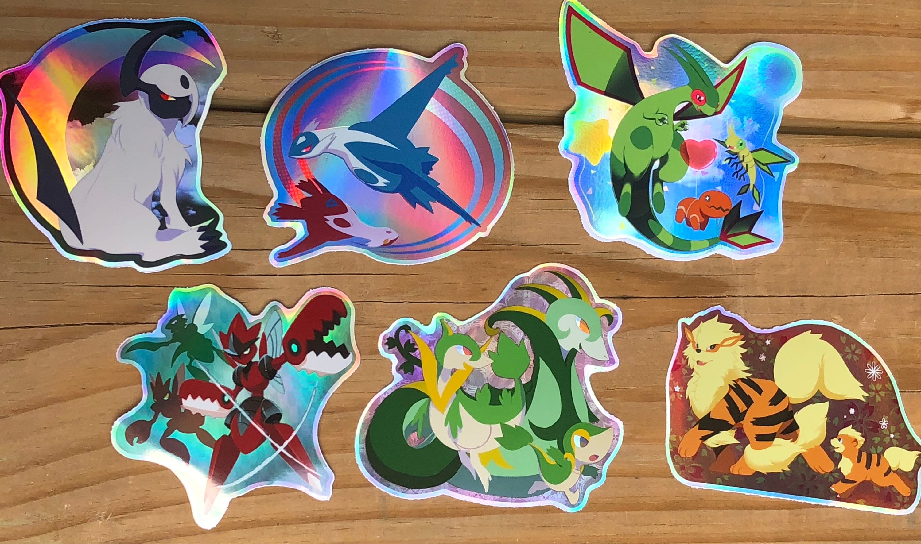 3 PokeOnsen Vinyl Sticker