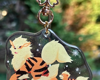 Arca9 Family Glitter Charm