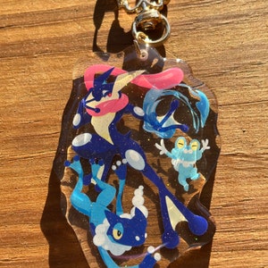 ゲッコウガファミリー グリッターチャーム