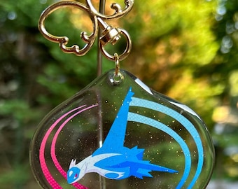 Charm con purpurina de Lati@s