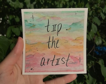 Tip the Artist!