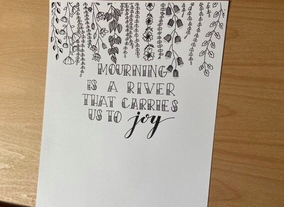 printable inspirational quotes black and white flowers etsy