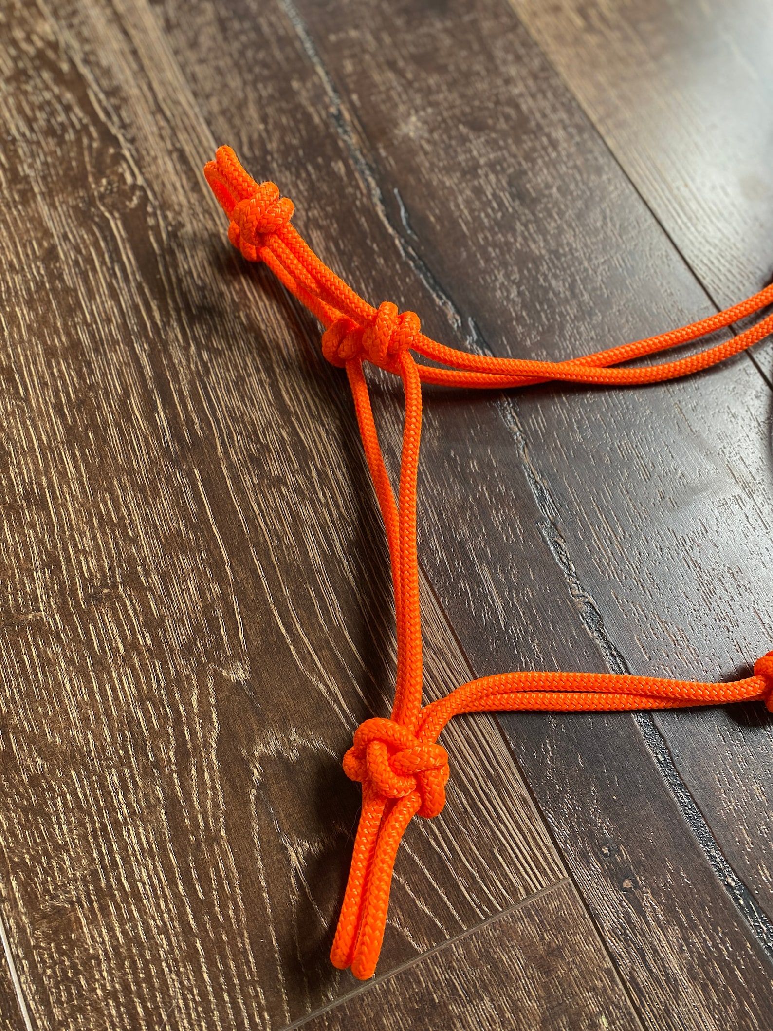 4knot Rope Halter Groundwork Halter Rope Halter Natural Etsy