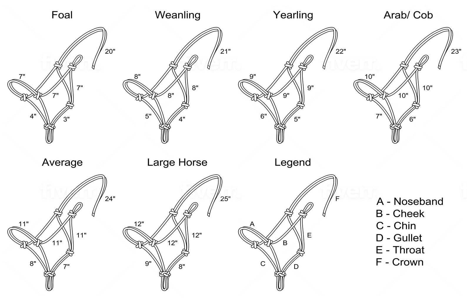 4knot Rope Halter Groundwork Halter Rope Halter Natural Etsy