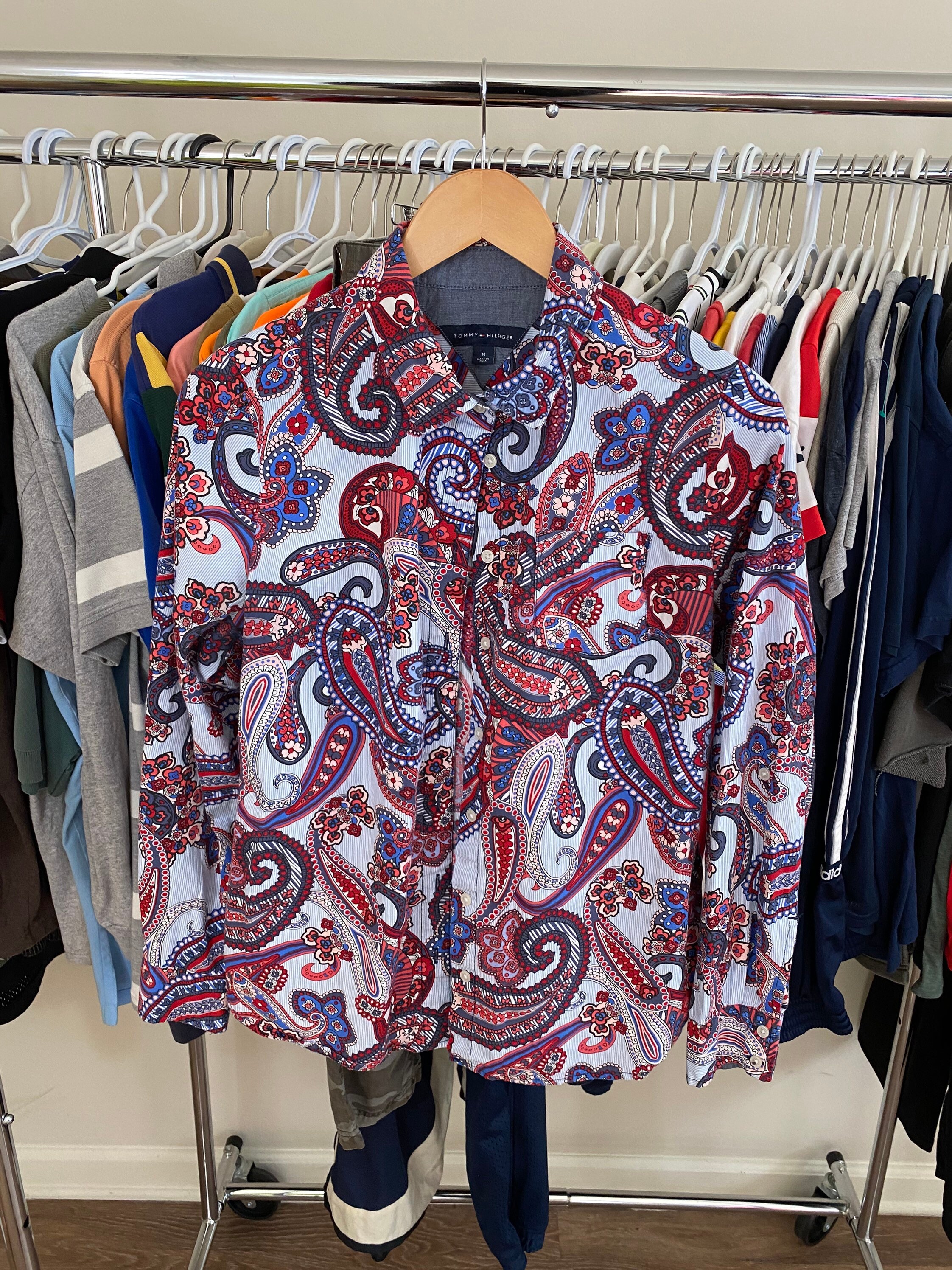 vintage tommy hilfiger dress shirt