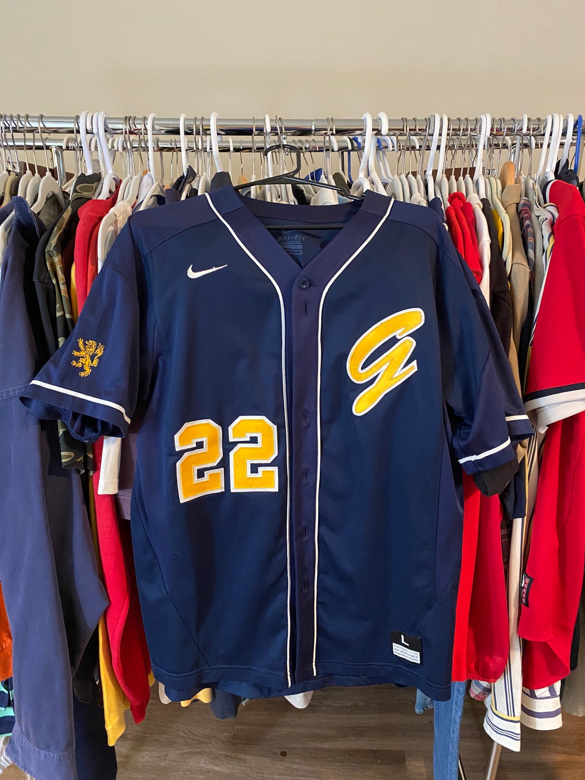 Nike Baseball Jersey Etsy