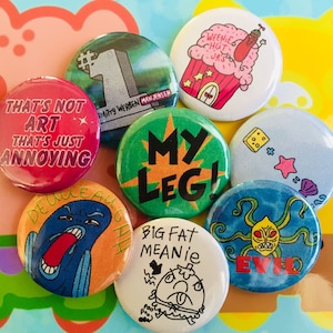 90s cartoon Quotes Pin Pack