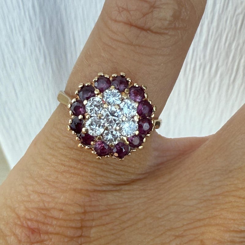Antique Victorian Engagement Ring - Etsy