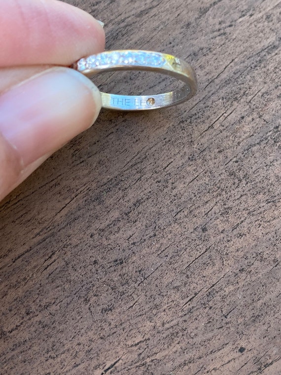 Diamond Half Eternity Stacking Stackable Wedding … - image 4
