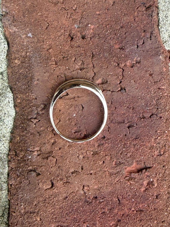 Unique Two Tone Stacking Stackable Anniversary We… - image 16