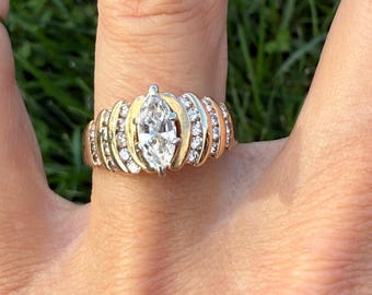 14?Kイエローゴールドペアシェイプ2.00カラットブルーサファイアスタッドイヤリング作成★海外で人気の並行輸入品 14?Kイエローゴールドペアシェイプ2.00カラットブルーサファイア