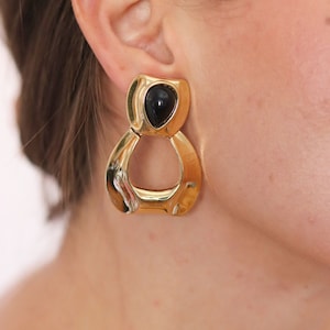 Vintage Givenchy Clip-on Earrings - GIVENCHY Paris - Designer Vintage Earrings - Givenchy Earrings