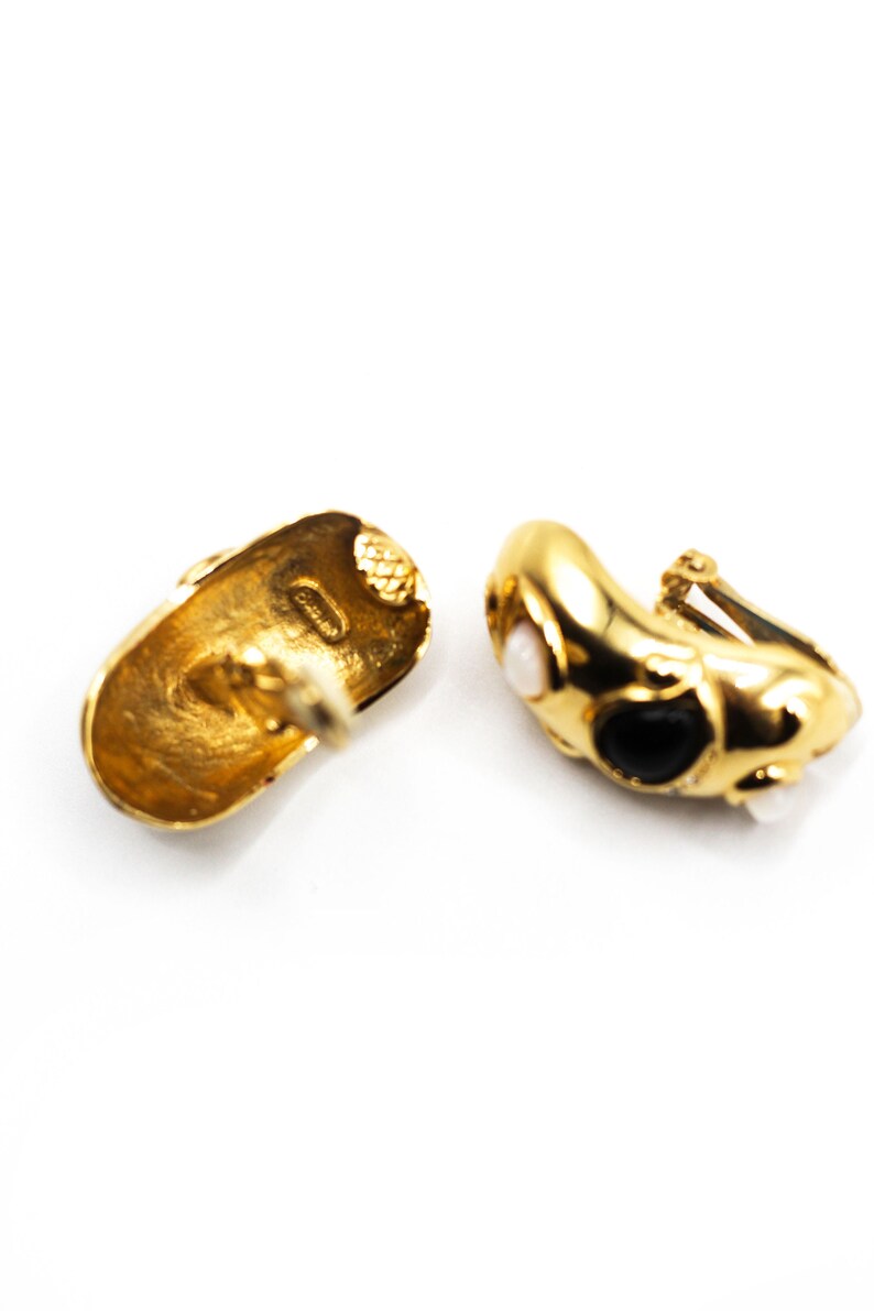 Butler Signed Celestial Clip-on Earrings