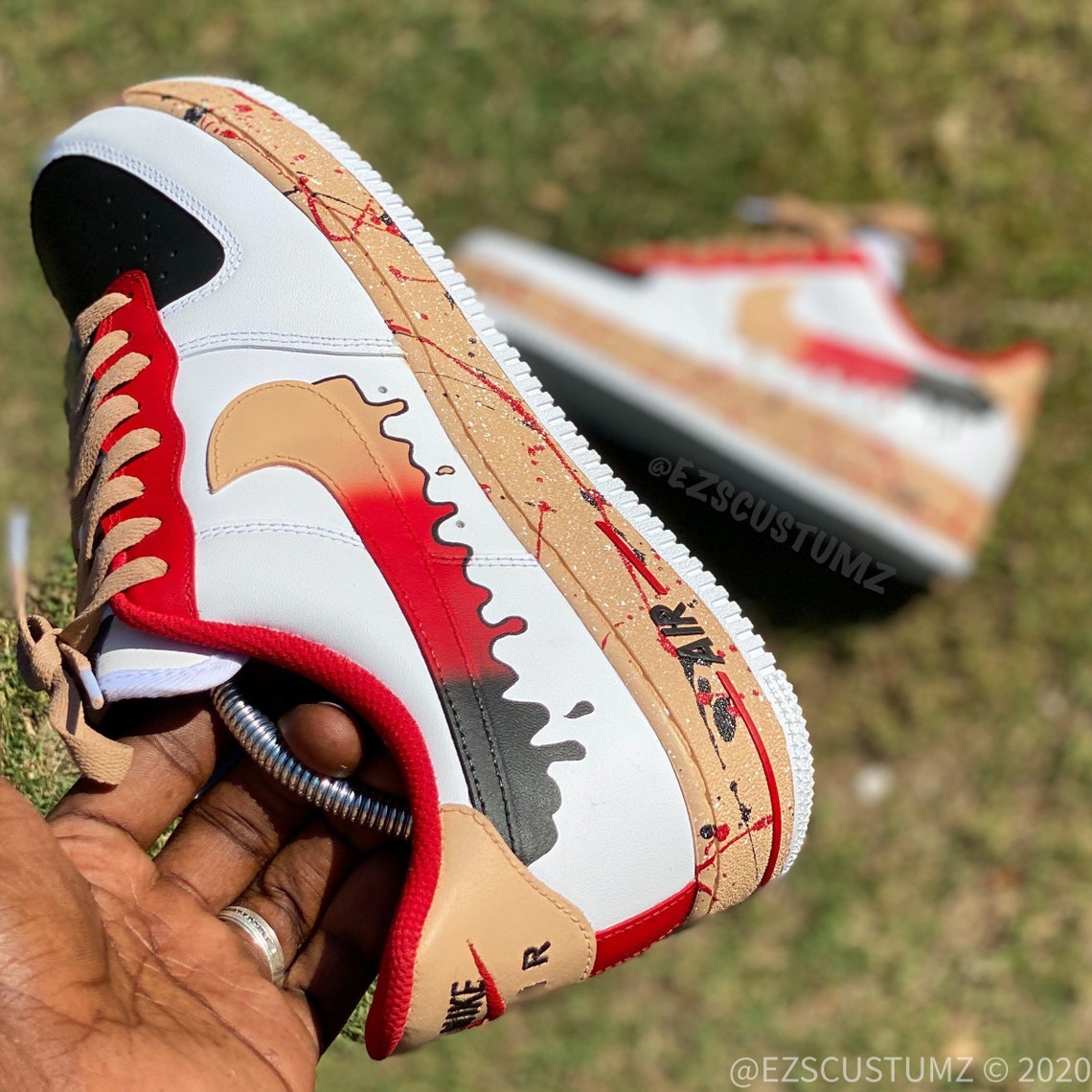 rippable air force ones