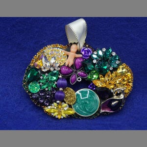 King Cake Ornament