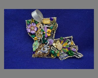 State of Louisiana Ornament