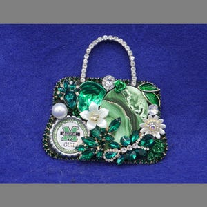 Marshall University Purse Ornament