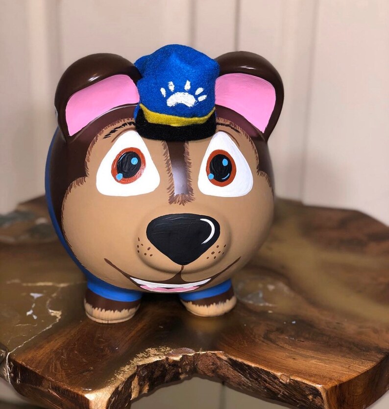 marshall paw patrol piggy bank