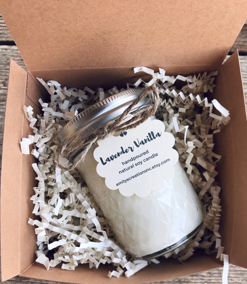Soy Candle Gift Box Personalized Anniversary Gift for Parents Candle Gift for Anniversary Spouse Happy Anniversary Friends Wife