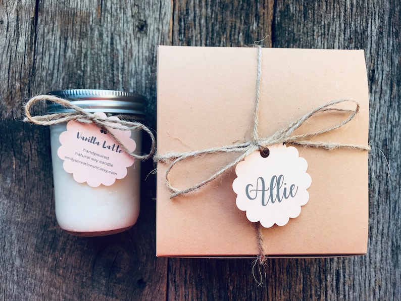 Soy Candle Gift Box Personalized Anniversary Gift for Parents Candle Gift for Anniversary Spouse Happy Anniversary Friends Wife