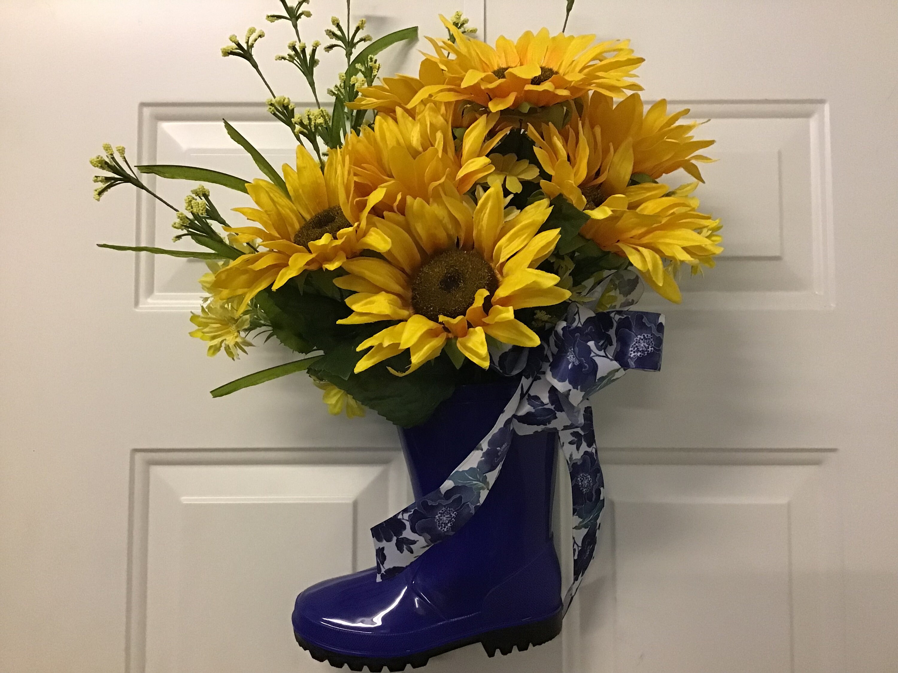Sunflower rain shop boots